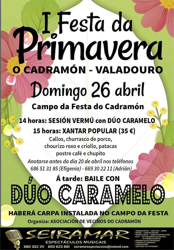 I Festa da Primavera O Cadramón en O Valadouro