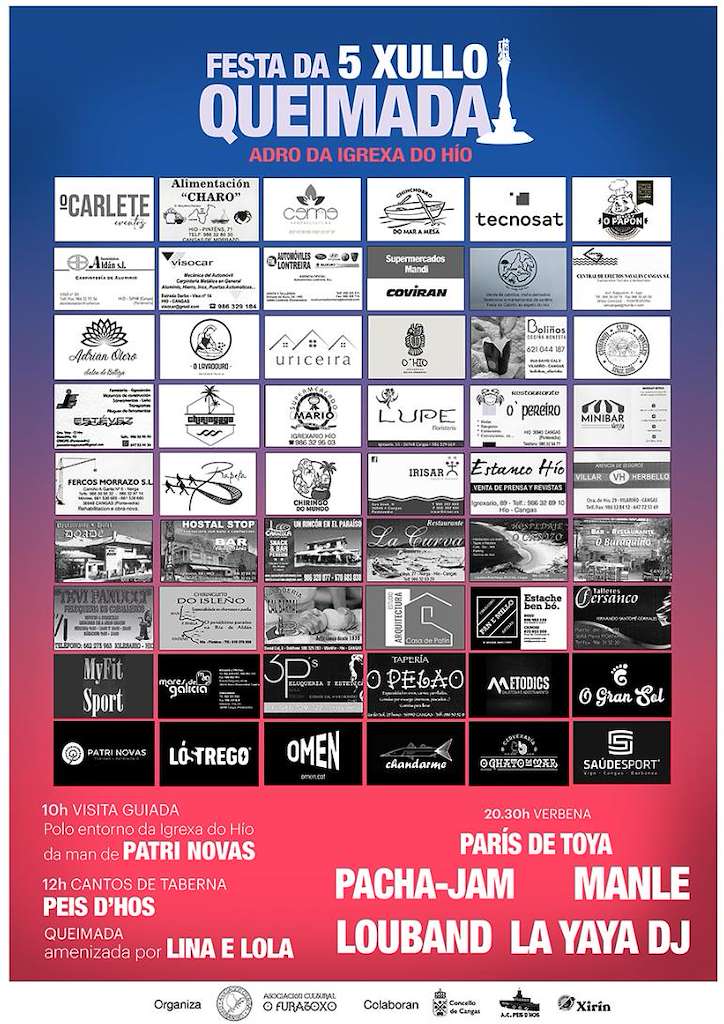 Festa da Queimada en Cangas de Morrazo