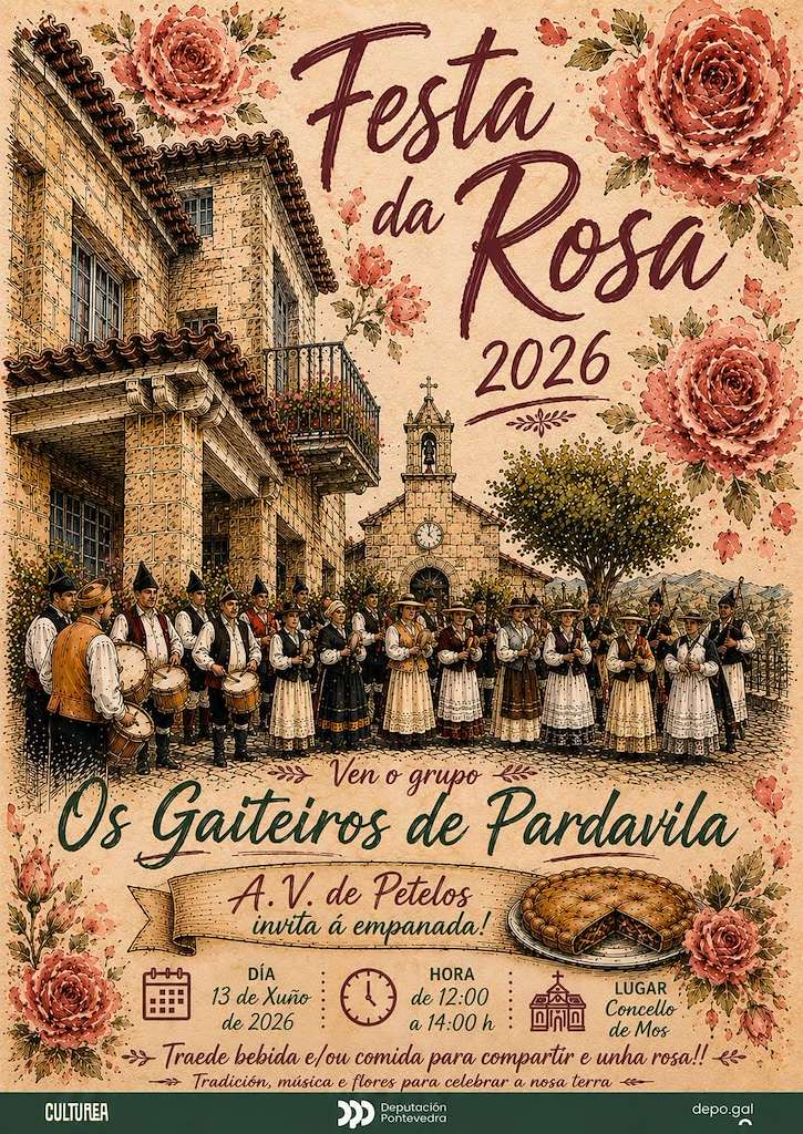 Festa da Rosa de Petelos en Mos