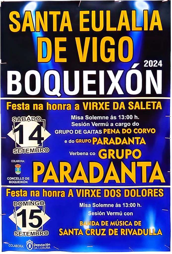 Festa da Saeta e As Dores de Vigo en Boqueixón