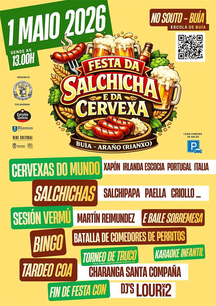 Festa da Salchicha e da Cervexa de Araño en Rianxo