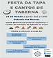 FiestasRelacionadas Festa da Tapa e Cantos de Taberna en Sobrado