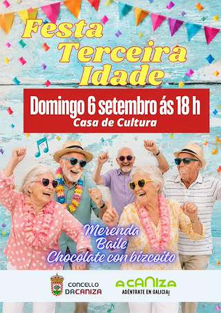 Fechas, información, programa, cartel, imágenes, mapa y ubicación de Festa da Terceira Idade (2026)  en  A Caniza