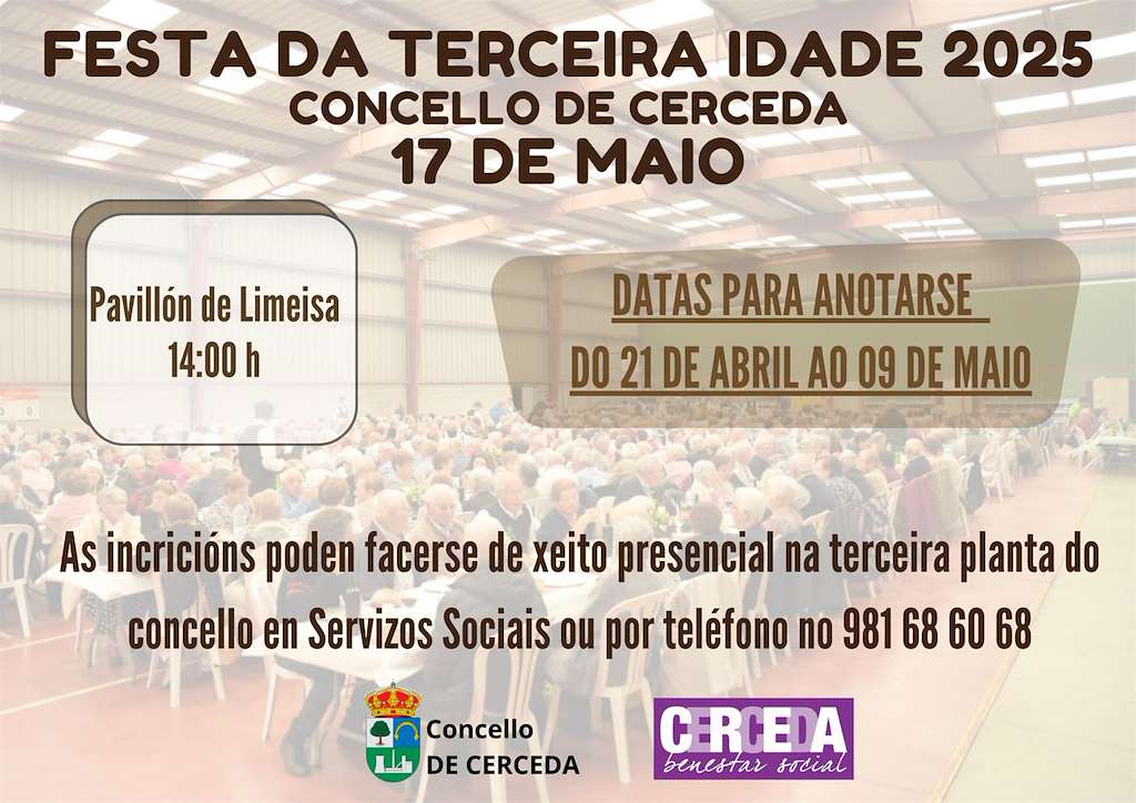 Festa da Terceira Idade en Cerceda