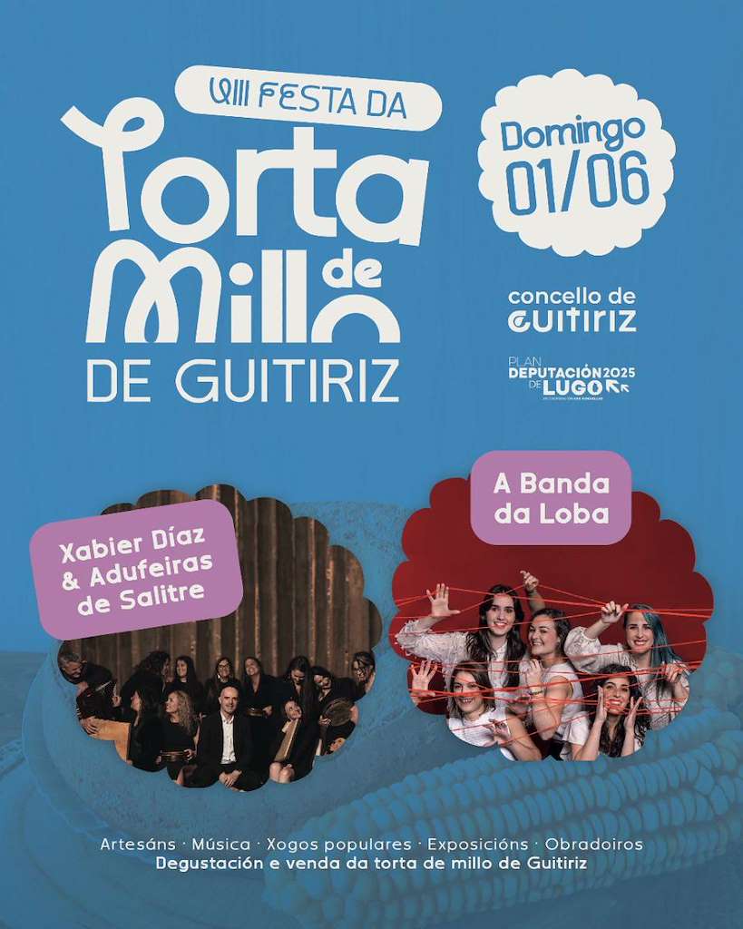 VIII Festa da Torta de Millo (2025) en Guitiriz