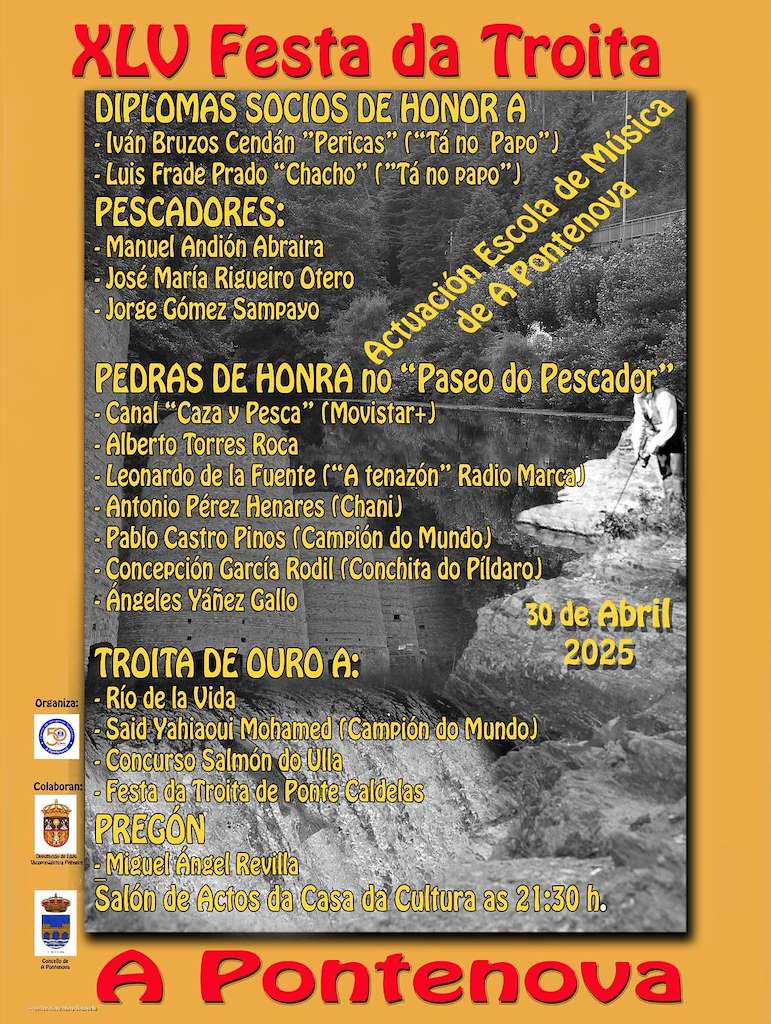 XLV Festa da Troita (2025) en A Pontenova