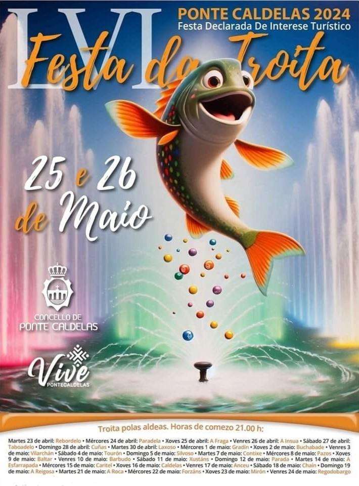 LVI Festa da Troita en Ponte Caldelas