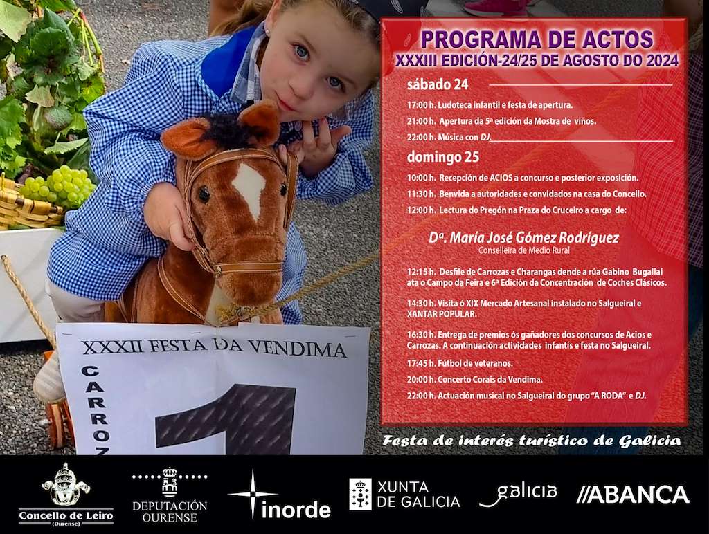 XXXIII Festa da Vendima en Leiro