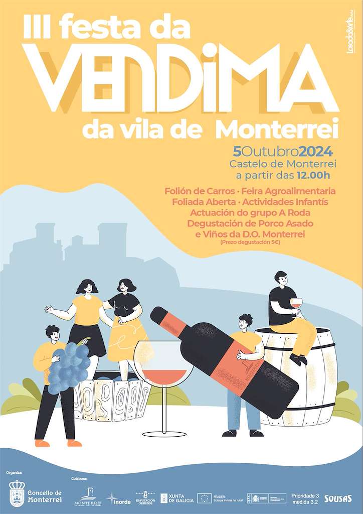 III Festa da Vendima en Monterrei