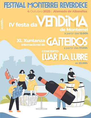 Fechas, información, programa, cartel, imágenes, mapa y ubicación de IV Festa da Vendima  en  Monterrei