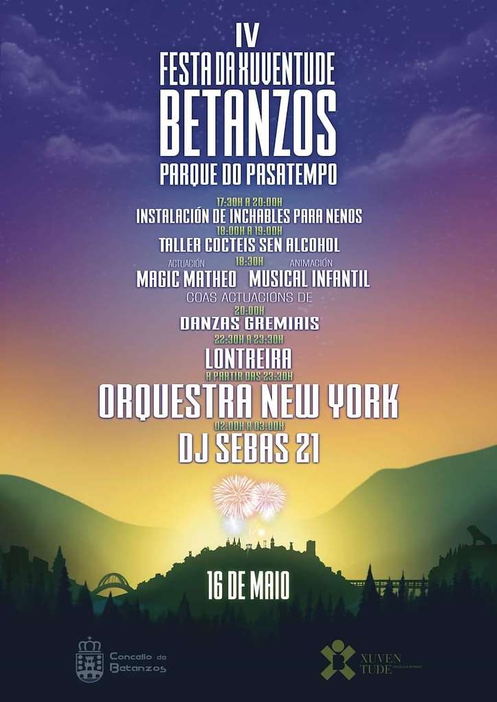 IV Festa da Xuventude (2024) en Betanzos