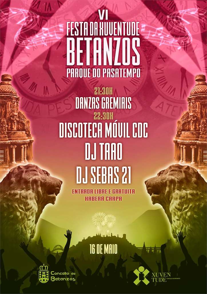 VI Festa da Xuventude (2026) en Betanzos
