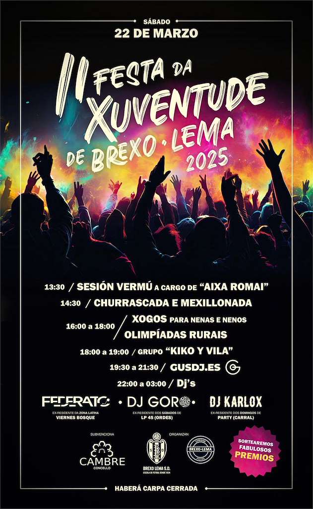 Festa da Xuventude Brexo-Lema en Cambre