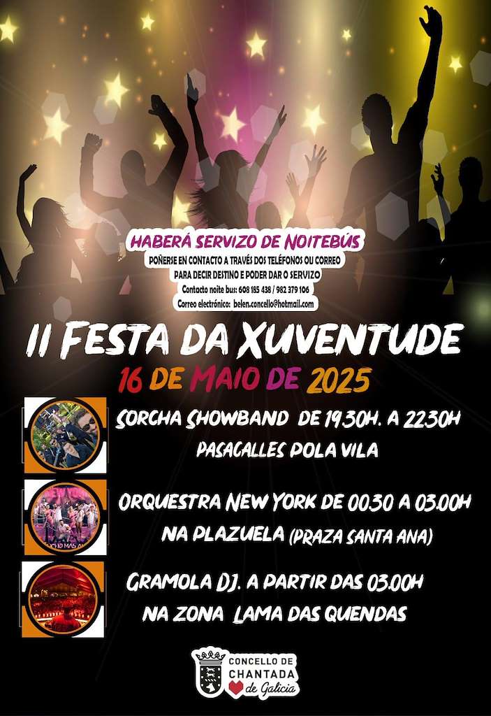 Festa da Xuventude (2024) en Chantada