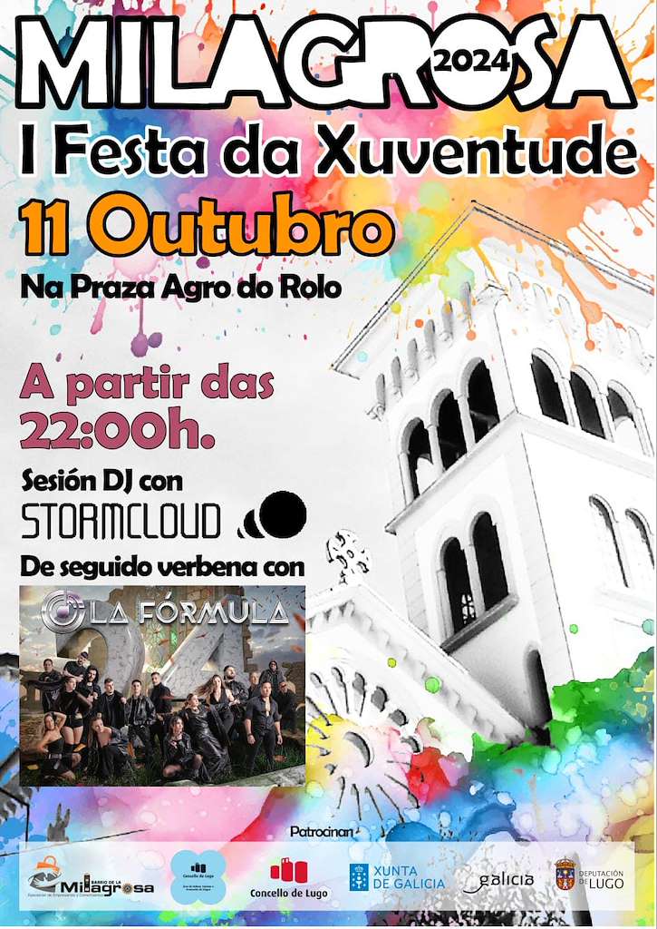 Festa da Xuventude de A Milagrosa en Lugo