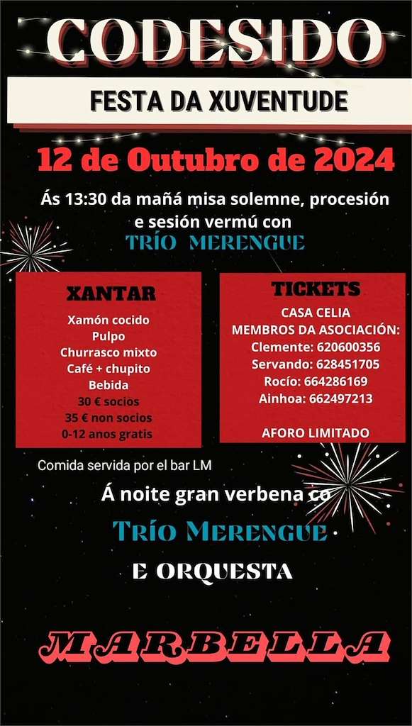 Festa da Xuventude de Codesido en Vilalba