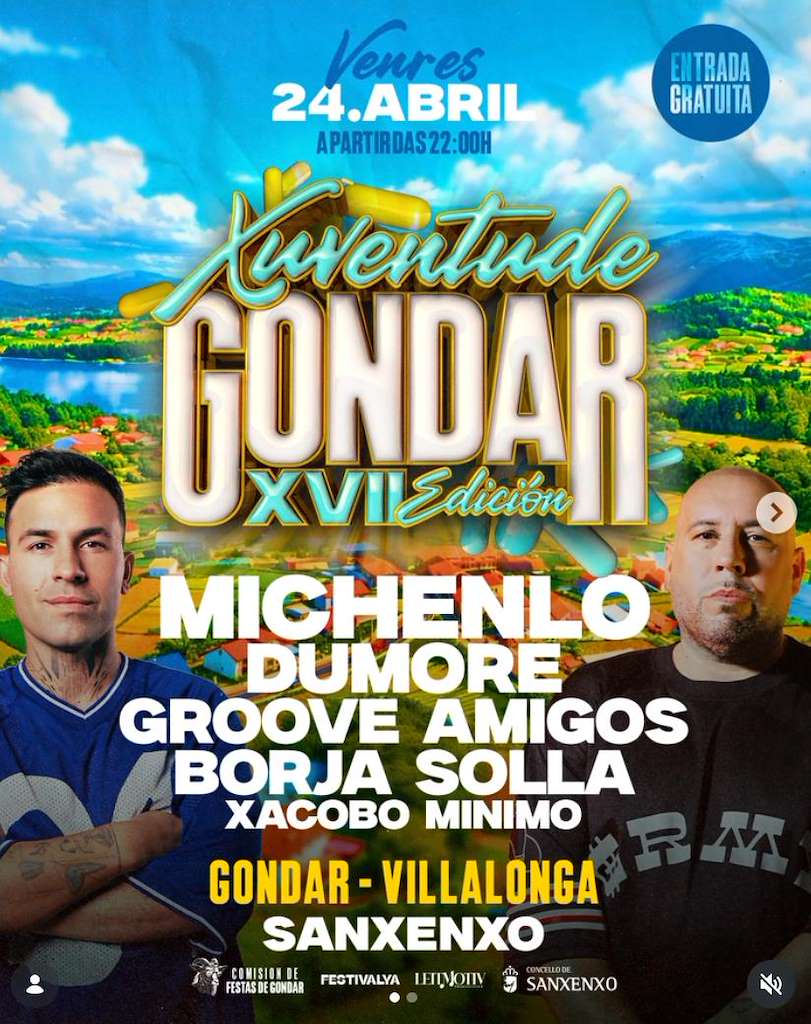 XVII Festa da Xuventude de Gondar en Sanxenxo