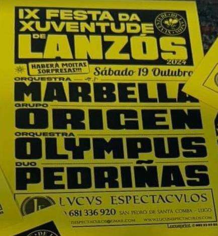 IX Festa da Xuventude de Lanzós en Vilalba