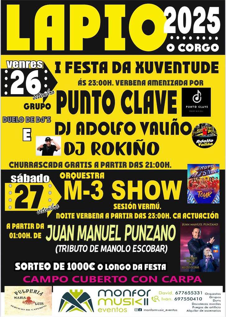 Festa da Xuventude de Lapio en O Corgo