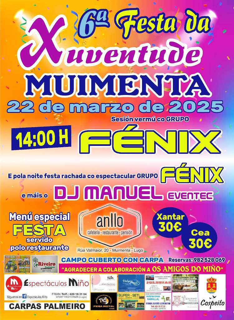 V Festa da Xuventude de Muimenta (2024) en Cospeito