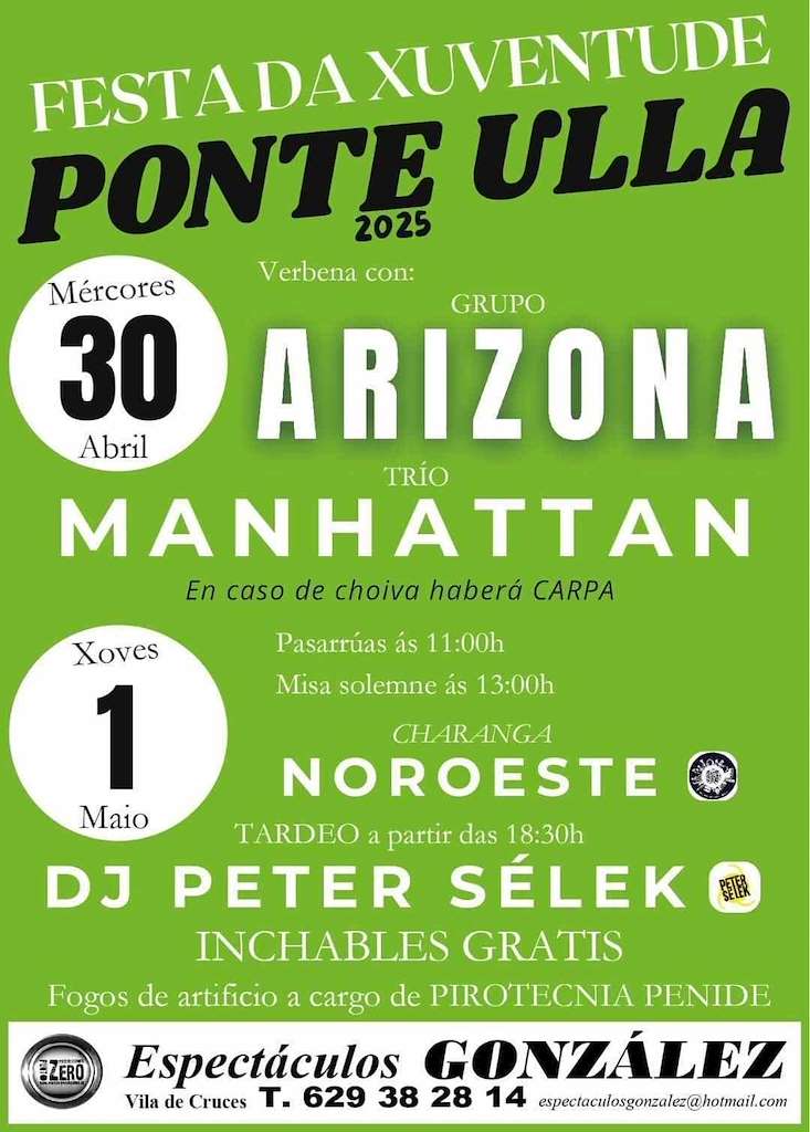 Festa da Xuventude de Ponte Ulla (2025) en Vedra