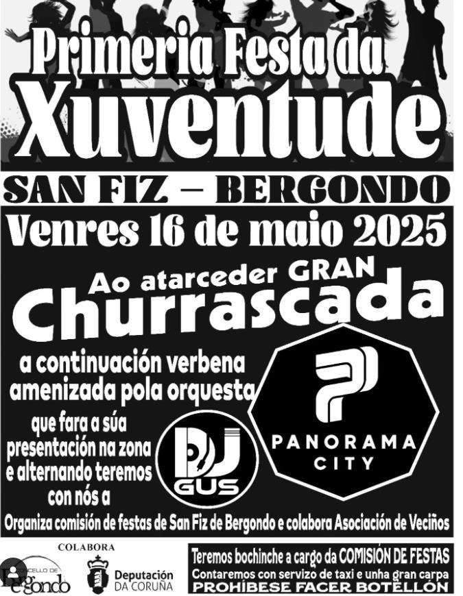 I Festa da Xuventude de San Fiz (2025) en Bergondo