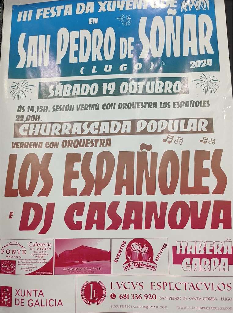 III Festa da Xuventude de San Pedro de Soñar en Lugo