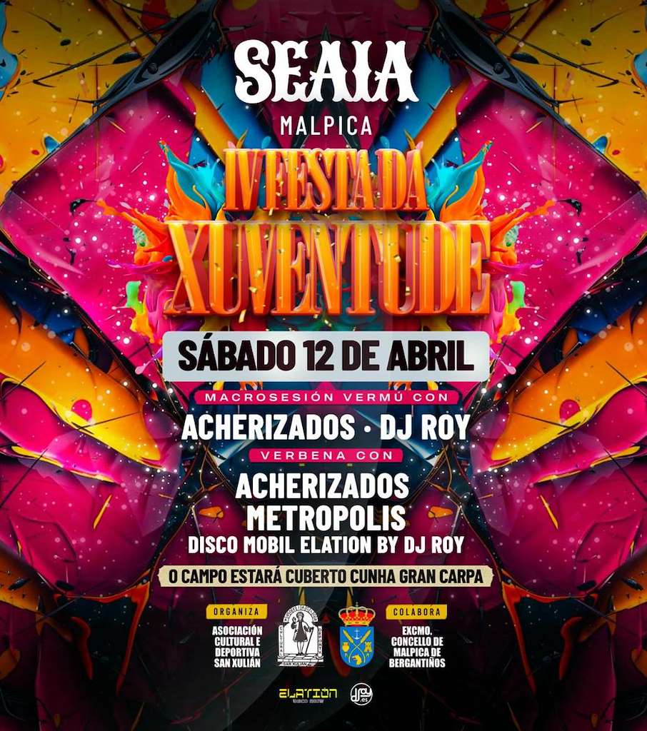 IV Festa da Xuventude de Seaia (2025) en Malpica de Bergantiños