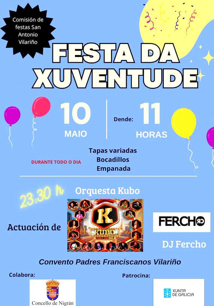 Festa da Xuventude de Vilariño (2025) en Nigrán