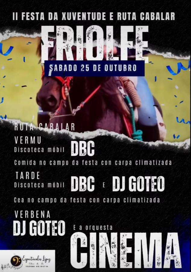 II Festa da Xuventude e Ruta Cabalar de Friolfe (2025) en O Páramo