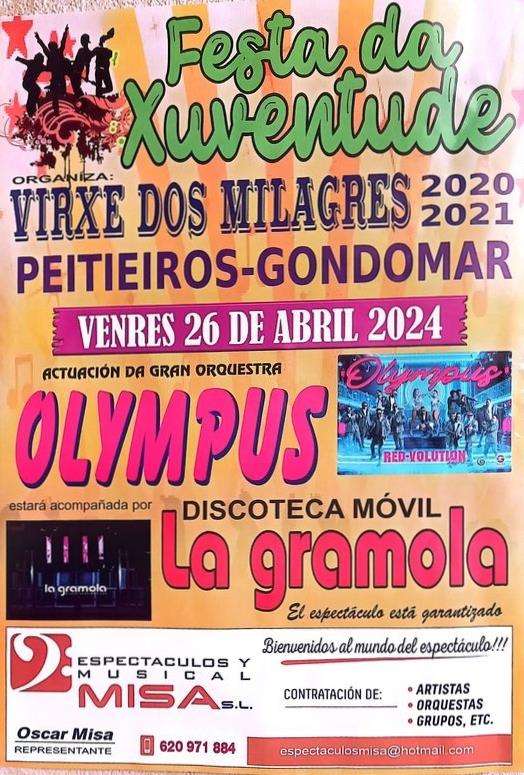 Festa da Xuventude en Peiteiros (2024) en Gondomar