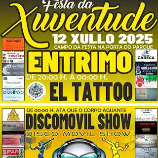 Fechas, información, programa, cartel, imágenes, mapa y ubicación de Festa da Xuventude  en  Entrimo