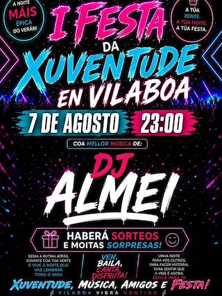 Fechas, información, programa, cartel, imágenes, mapa y ubicación de I Festa da Xuventude (2026)  en  Vilaboa