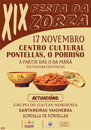 Fechas, información, programa, cartel, imágenes, mapa y ubicación de XX Festa da Zorza (2025)  en  O Porriño