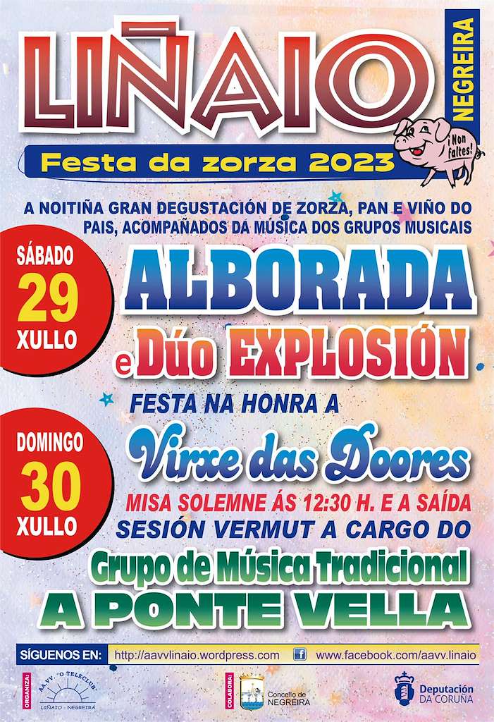 Festa da Zorza - Virxe das Dores de Liñaio (2022) en Negreira