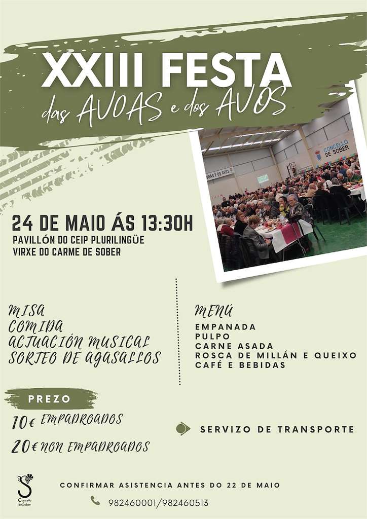 XXIII Festa das Avoas e dos Avós (2025) en Sober
