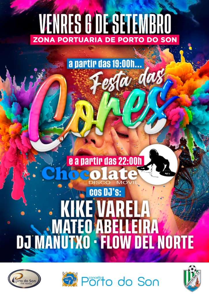 Festa das Cores  en Porto do Son