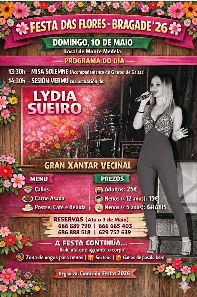 Festa das Flores de Cesuras en Oza Cesuras