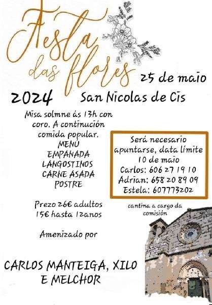 Festa das Flores de Cis (2024) en Oza Cesuras