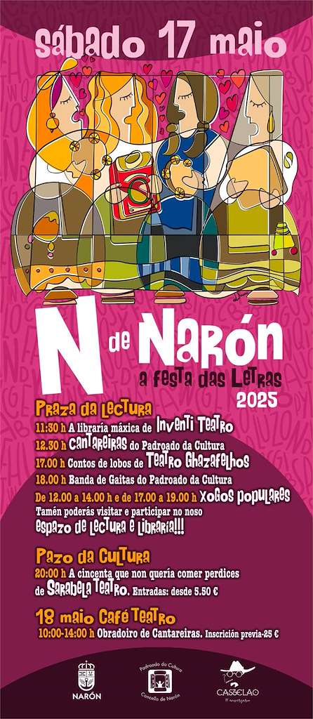Festa das Letras (2025) en Narón