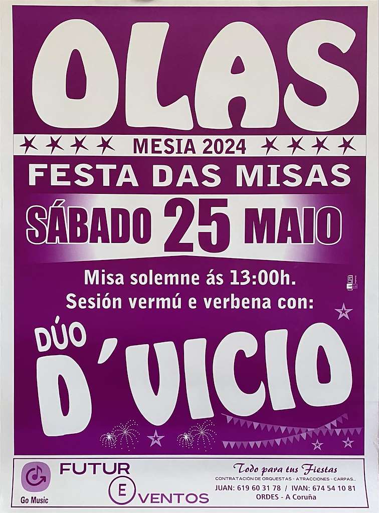 Festa das Misas de Olas (2024) en Mesía