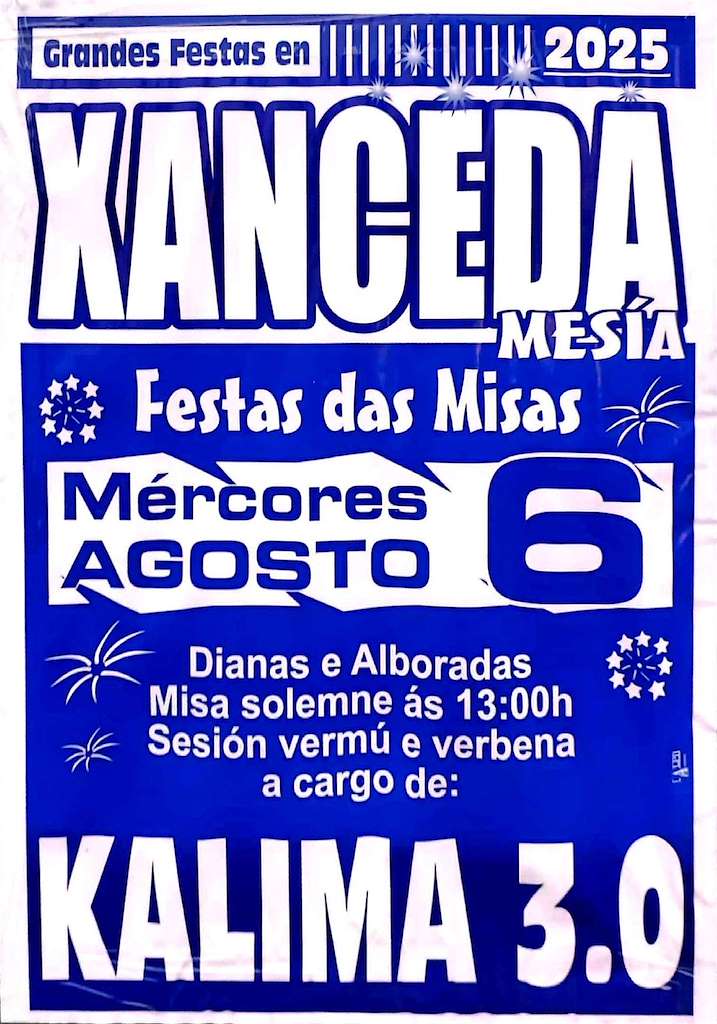 Festa das Misas de Xanceda  en Mesía