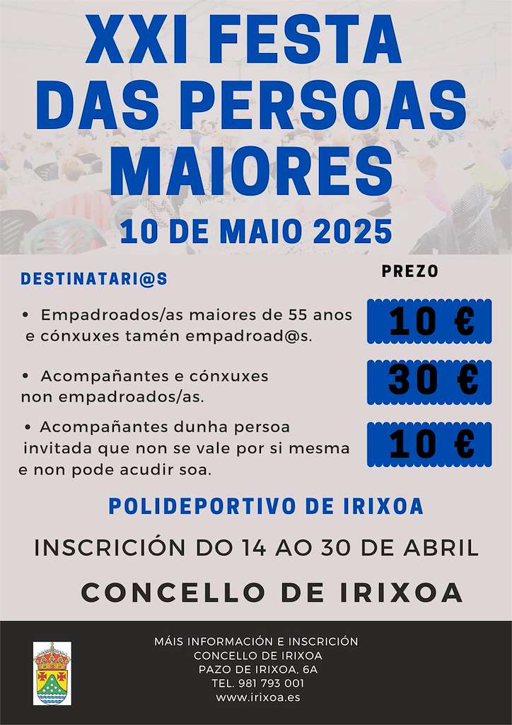 XXI Festa das Persoas Maiores en Irixoa