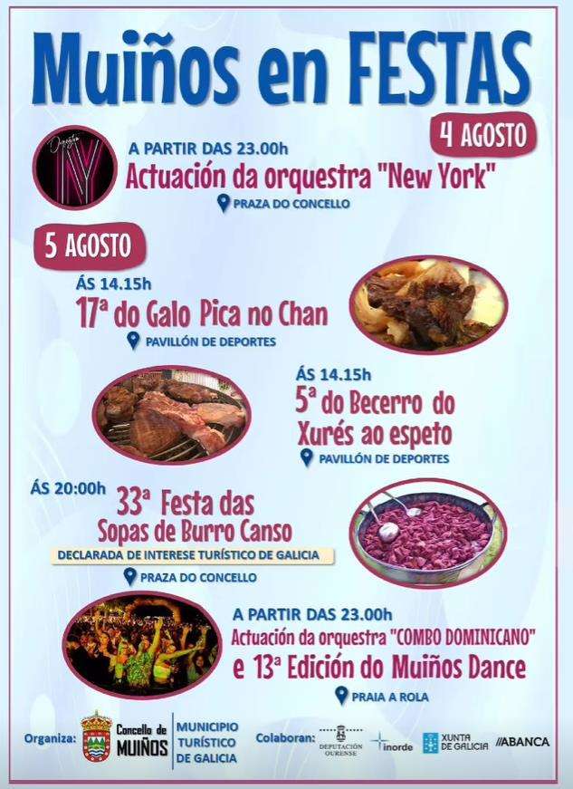 Festa das Sopas do Burro Canso e Galo Pica no Chan en Muíños
