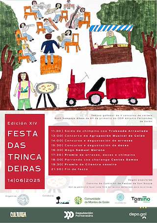 Fechas, información, programa, cartel, imágenes, mapa y ubicación de XIV Festa das Trincadeiras  en  Tomiño
