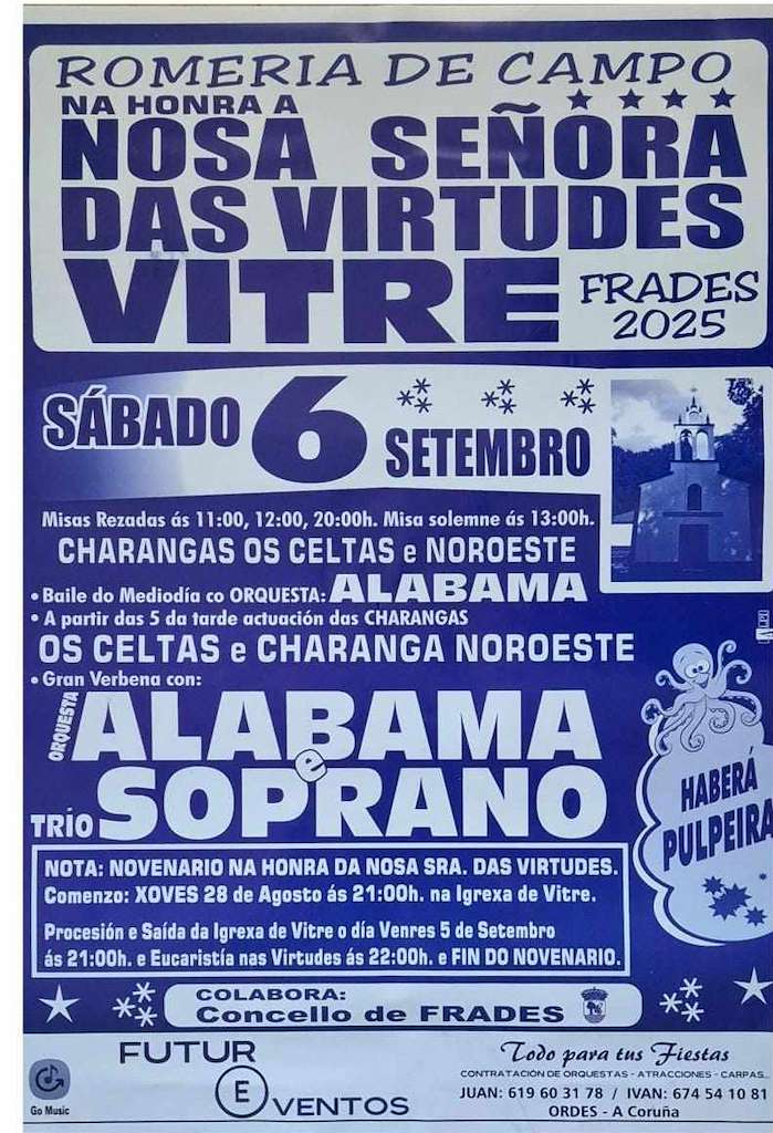 Festa das Virtudes de Vitre en Frades