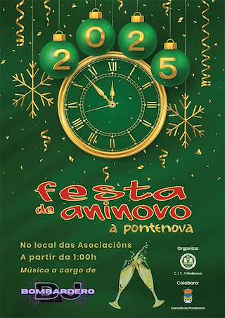 Fechas, información, programa, cartel, imágenes, mapa y ubicación de Festa de Aninovo (2025)  en  A Pontenova