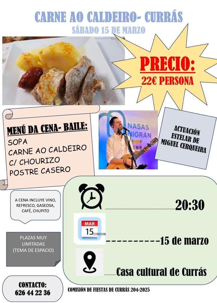 Festa de Carne ó Caldeiro de Currás en Tomiño