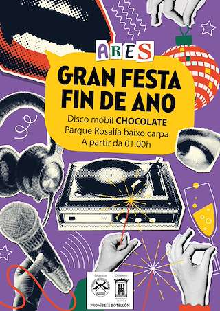 Fechas, información, programa, cartel, imágenes, mapa y ubicación de Festa de Fin de Ano (2025)  en  Ares