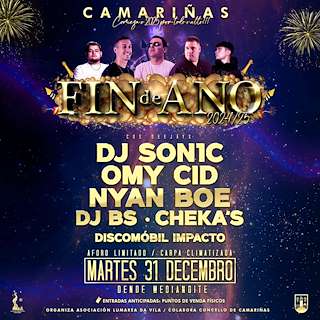 Fechas, información, programa, cartel, imágenes, mapa y ubicación de Festa de Fin de Ano (2025)  en  Camariñas